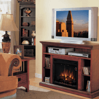 Country Home-entertainment mantel